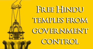 Freeing Hindu temples from government control