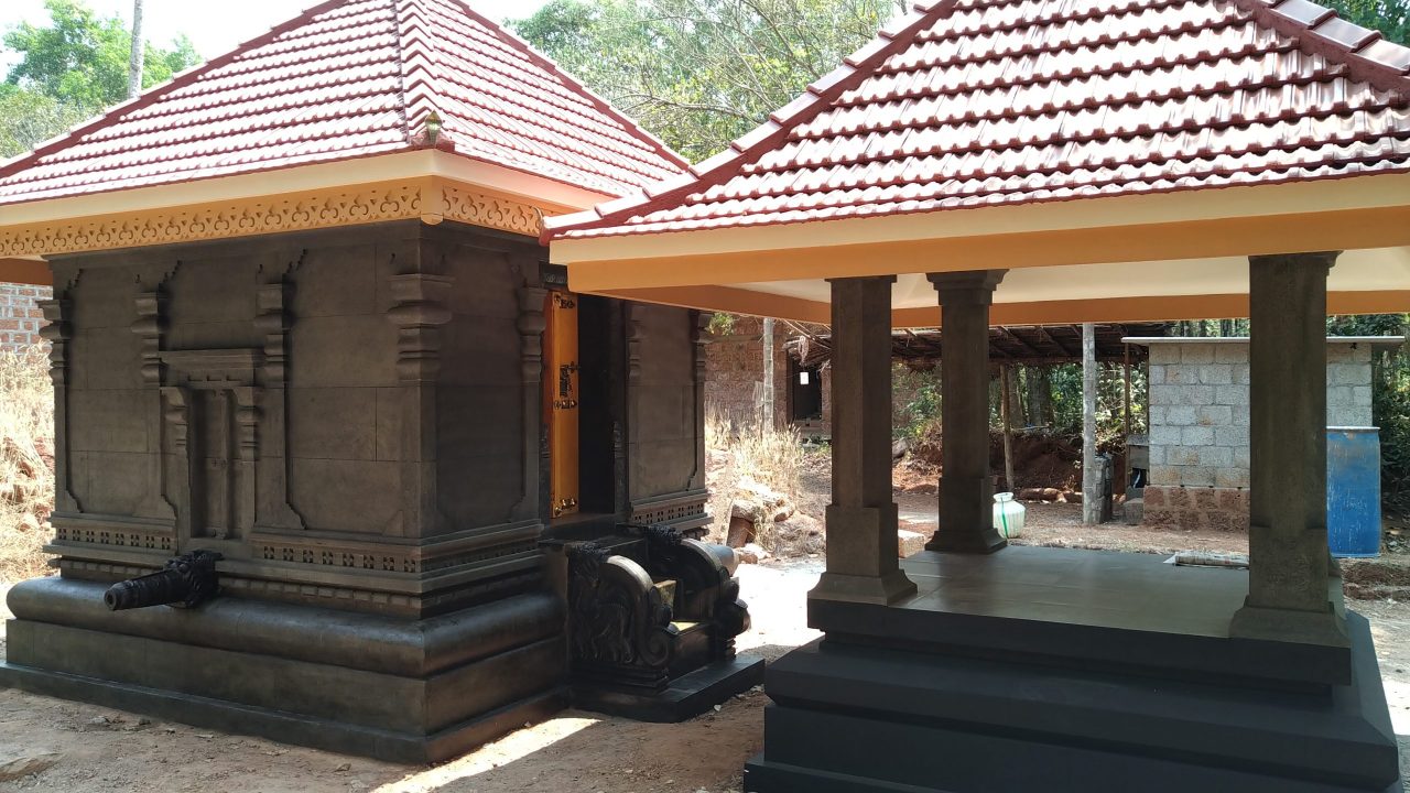 Challissery Siva temple: After restoration